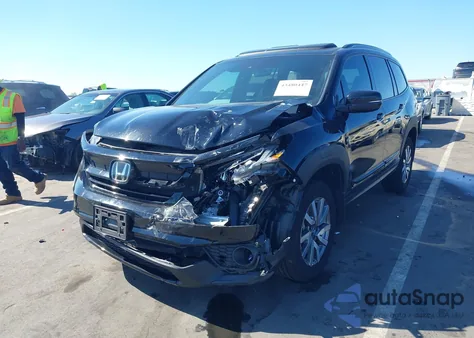 2022 Honda Pilot Awd Trailsport z USA, uszkodzony, nr VIN 5FNYF6H86NB085739